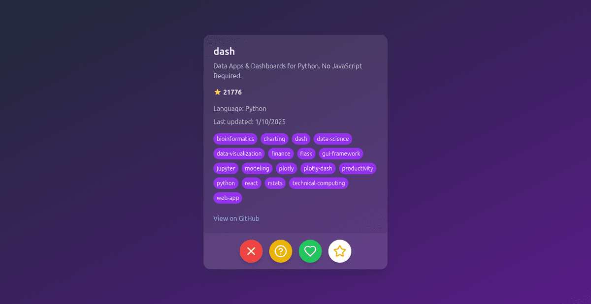 AI-Powered Project Recommender